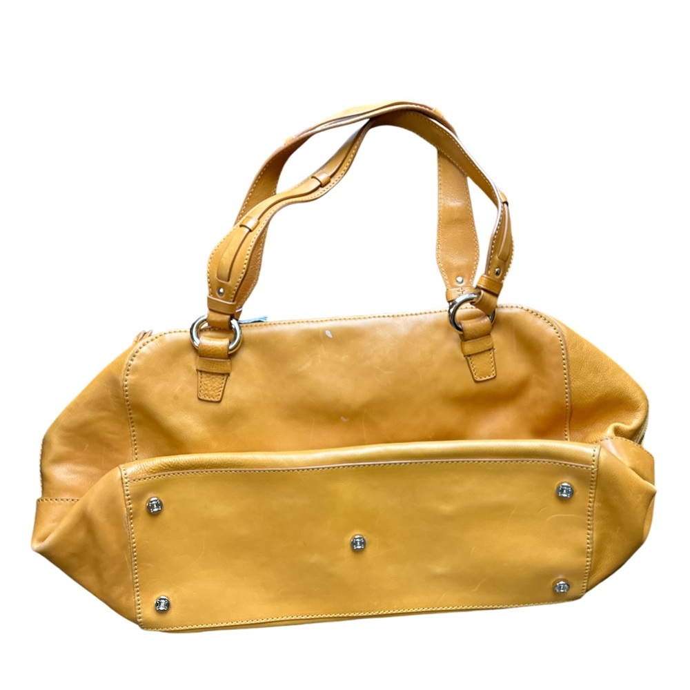 Celine Yellow Boston Tote - Picture 2 of 2